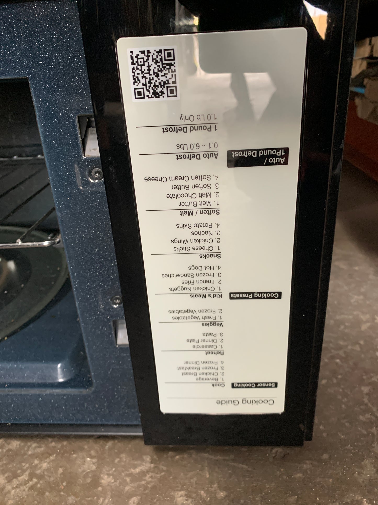 Samsung Chef Collection Over-the-Range Microwave – 2.1 cu. ft. [823.02]