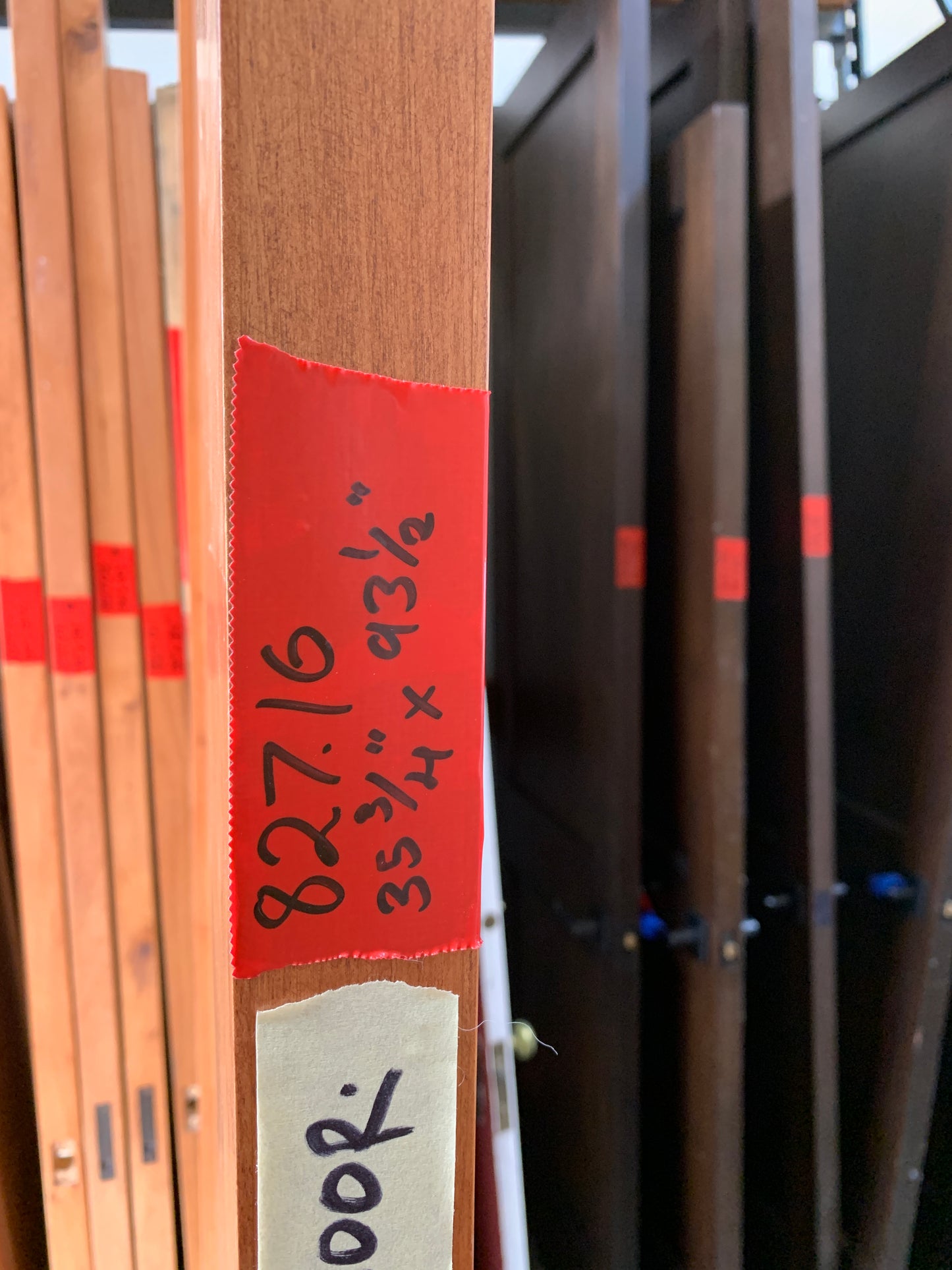 Solid Wood Interior Door 35 ¾" x 93 ½" [827.16]