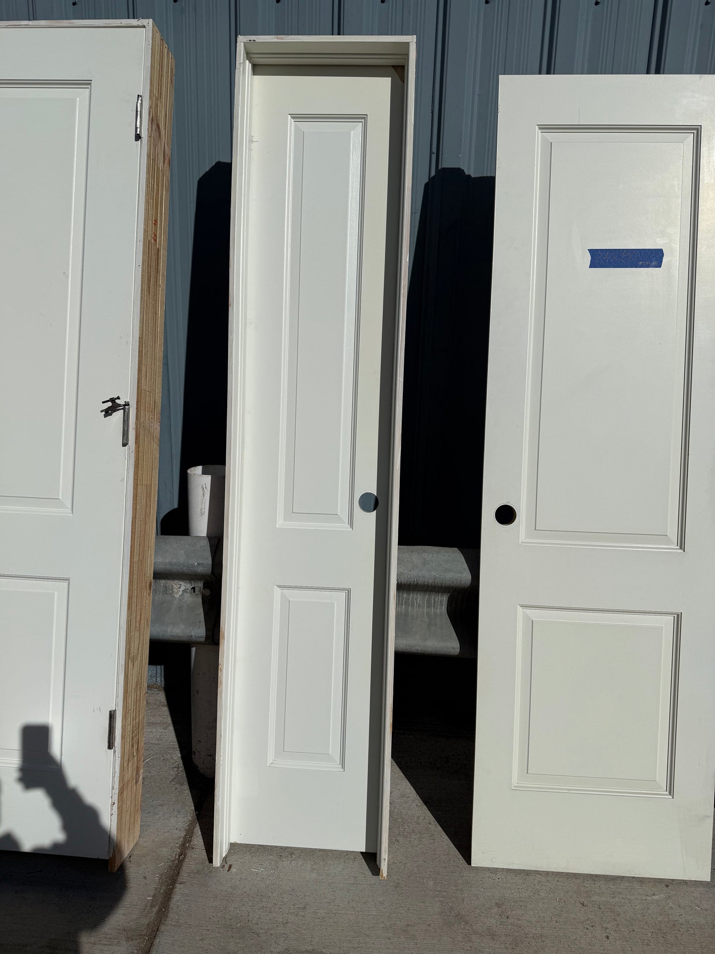 16 x 80 Interior Solid Core Pre Hung Door, Left Hand Swing [#213.07]