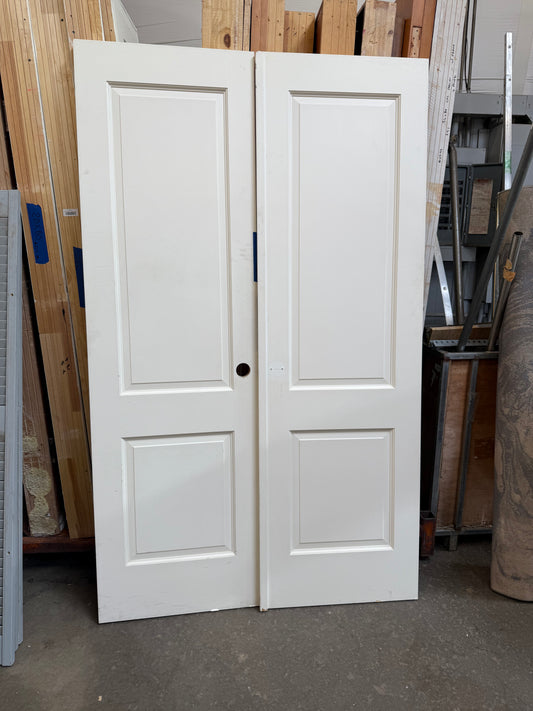48 x 80 Interior Solid Core Double Doors, Slab Only [#213.06]
