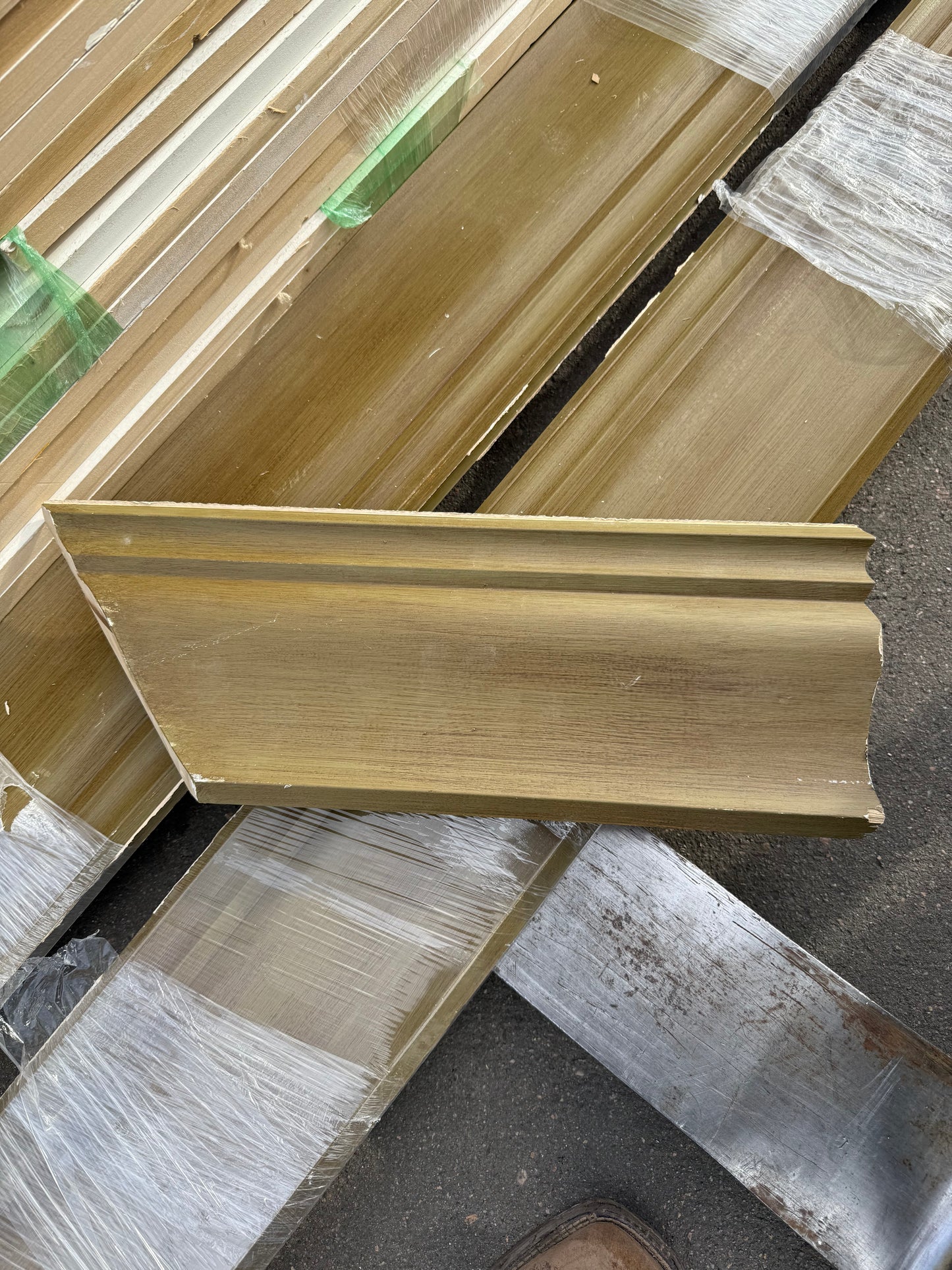 7 Inch Crown Molding 36 LF Total White Primed [#216.11]