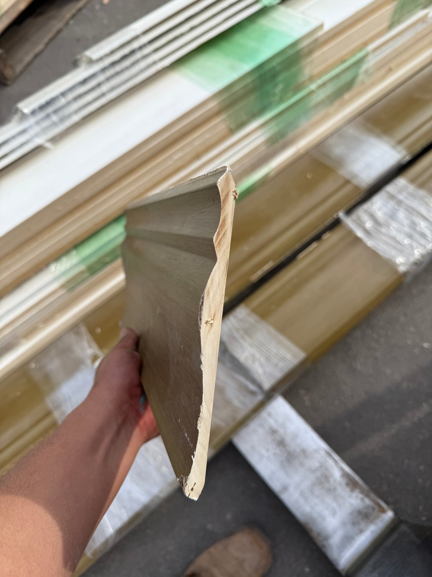 7 Inch Crown Molding 36 LF Total White Primed [#216.11]