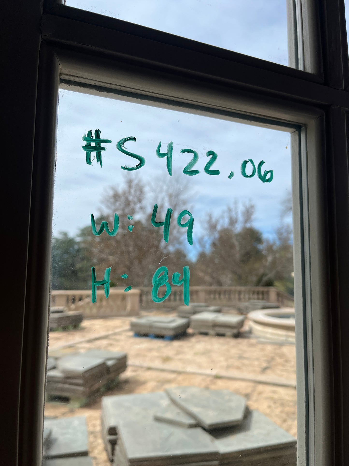 49x14 Exterior Solid French Prehung Door Pair, White [#J526.06]