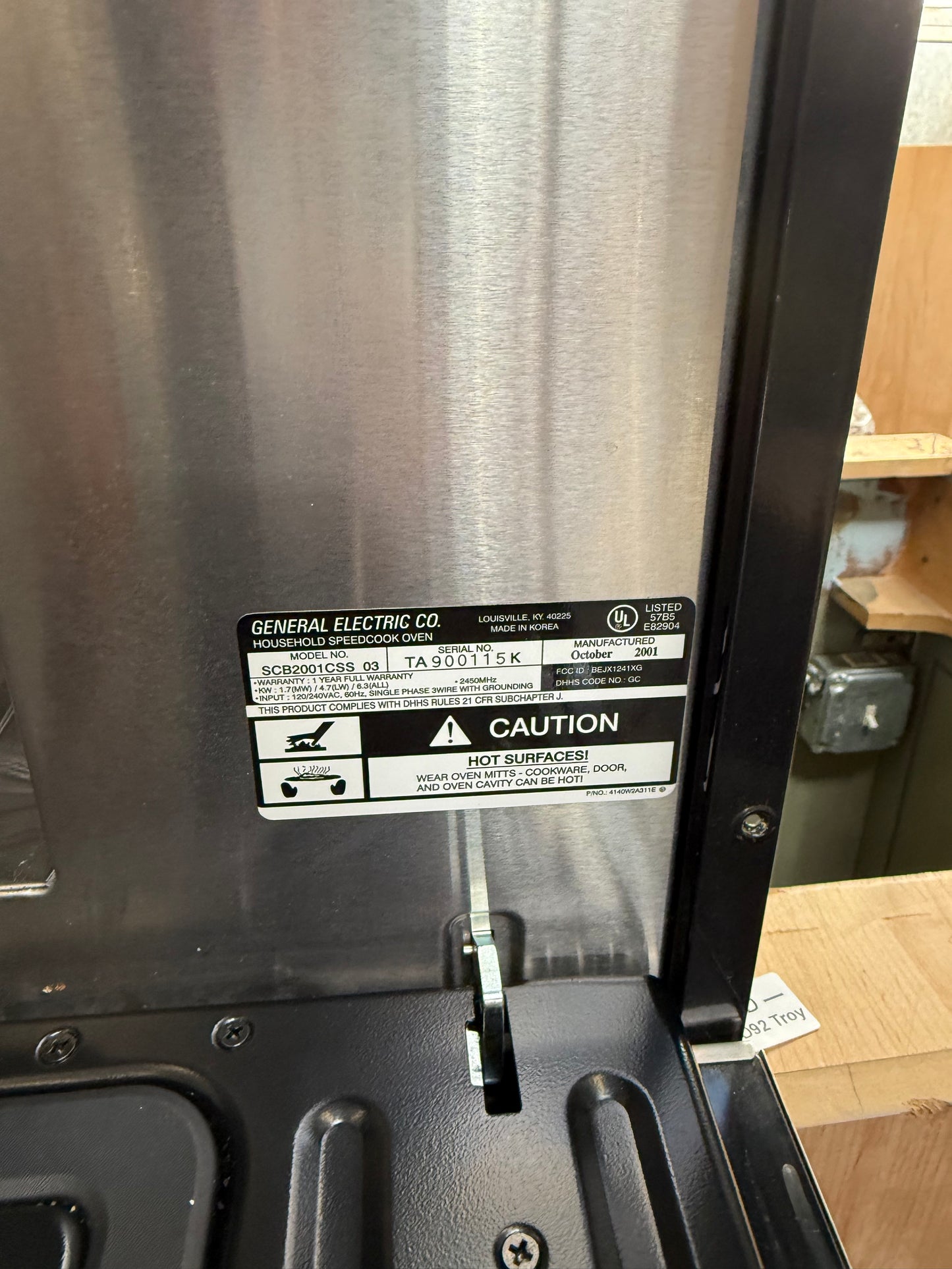 GE Advantium 120 Built In Speedcook Oven 30 Inch [#TNCC.01]