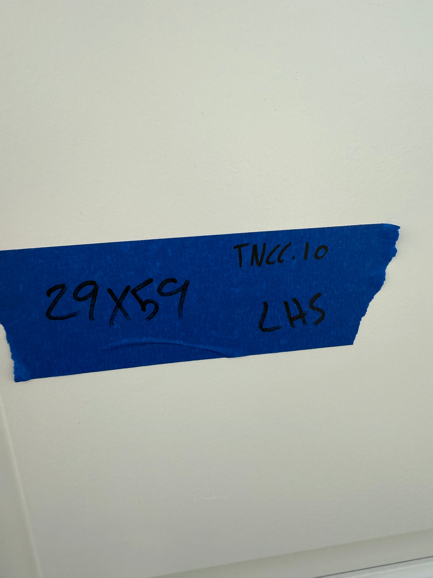 Interior Solid Core Pre Hung Door 29 x 59 LHS [#TNCC.10]