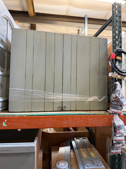Upper Cabinet 38 3/8 x 30 3/8 x 12 Painted Plywood [#TNCC.35]
