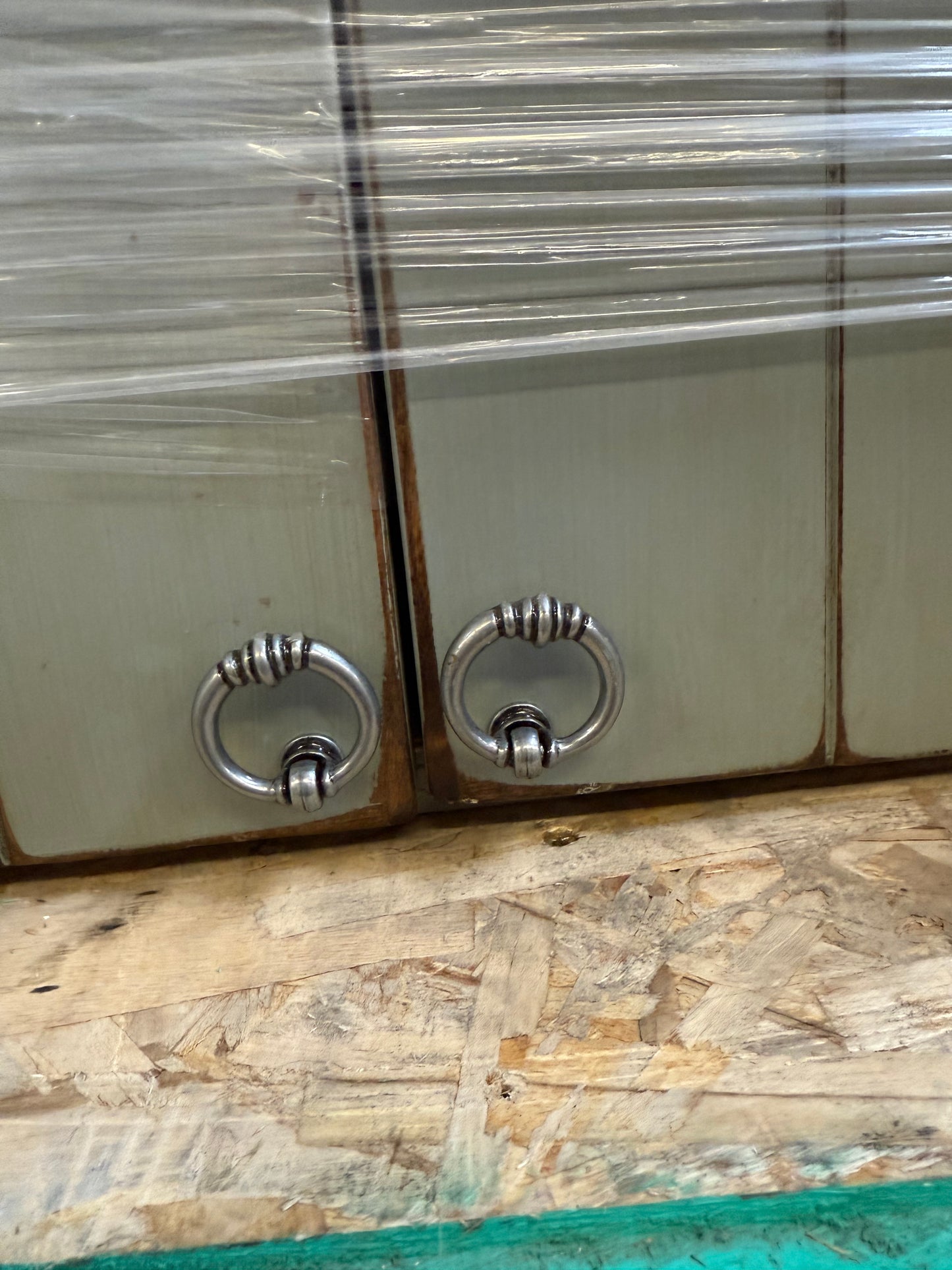Upper Cabinet 38 3/8 x 30 3/8 x 12 Painted Plywood [#TNCC.35]