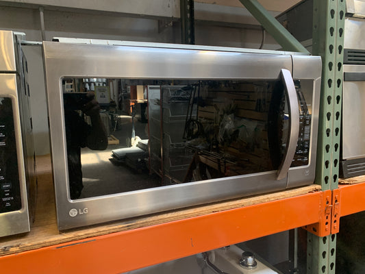 LG Over-the-Range Microwave, Black Stainless Steel #D910.006