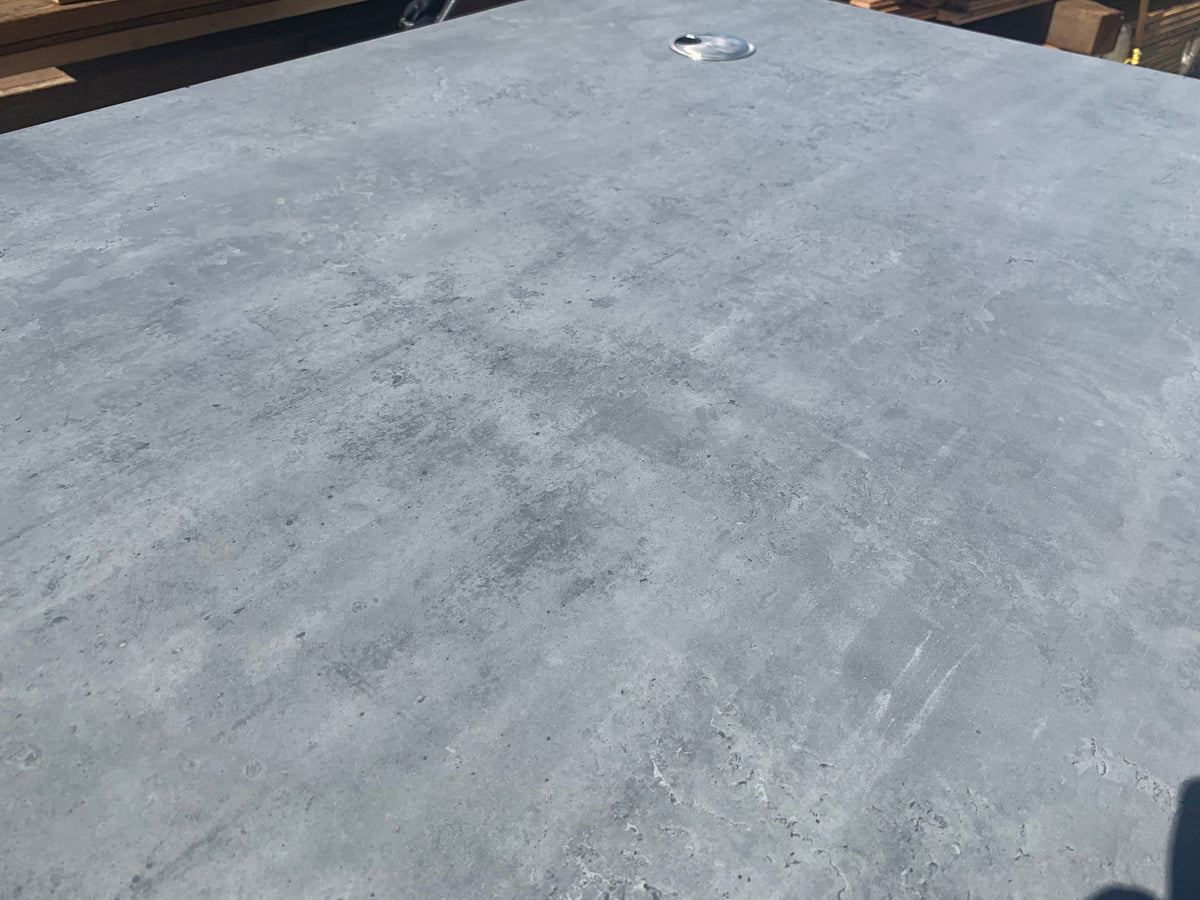 Reclaimed Executive Desk, Concrete Look Top ID #D926.05