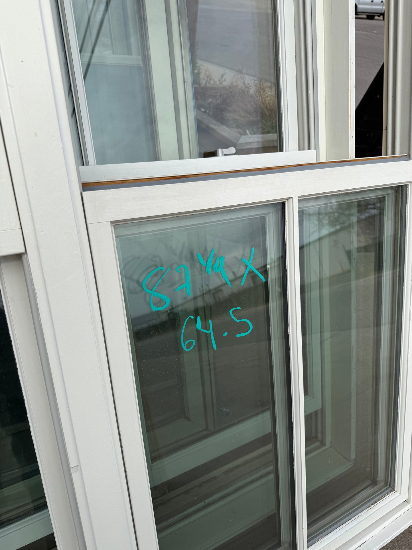 Vinyl Multi-Panel Window 87x64 w Screens [TNCC.407.03]