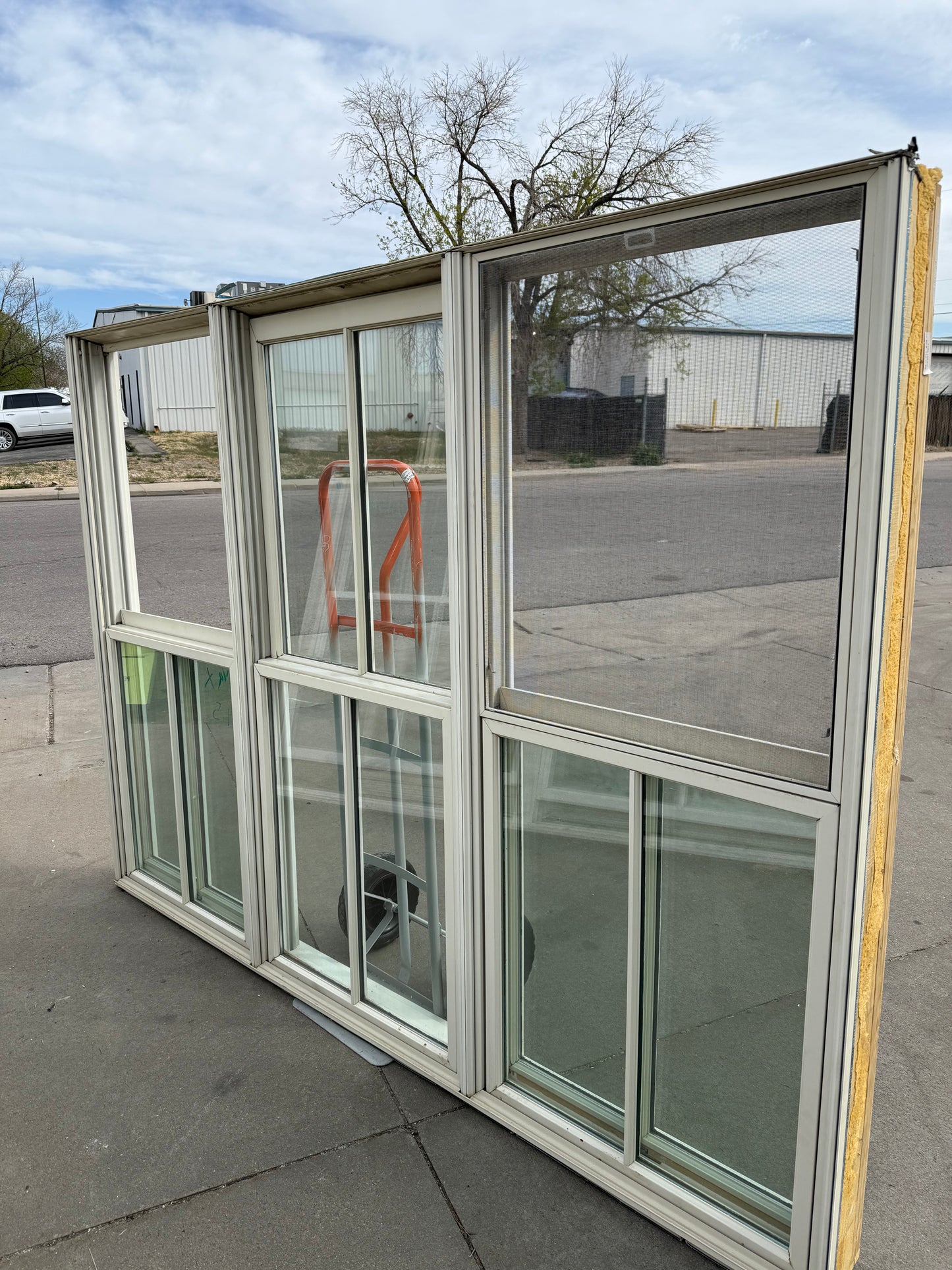 Vinyl Multi-Panel Window 87x64 w Screens [TNCC.407.03]