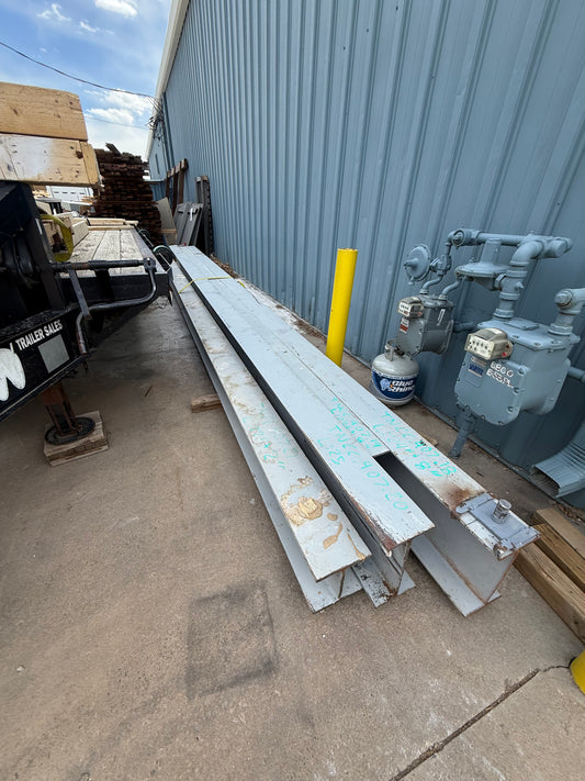 13 3/4" x 6 3/4" Steel H Beam, 24ft 8" Length [#TNCC.407.18]