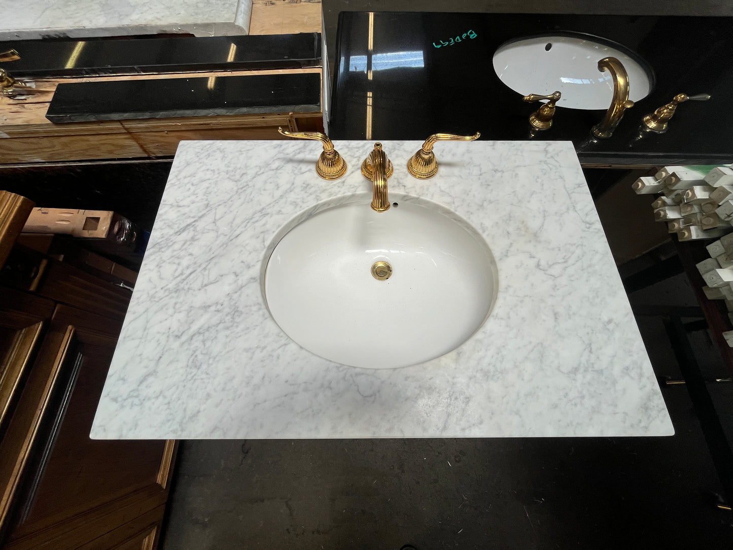 36in Single Bathroom Vanity, Pewter Finish [#SNCC.609.01]