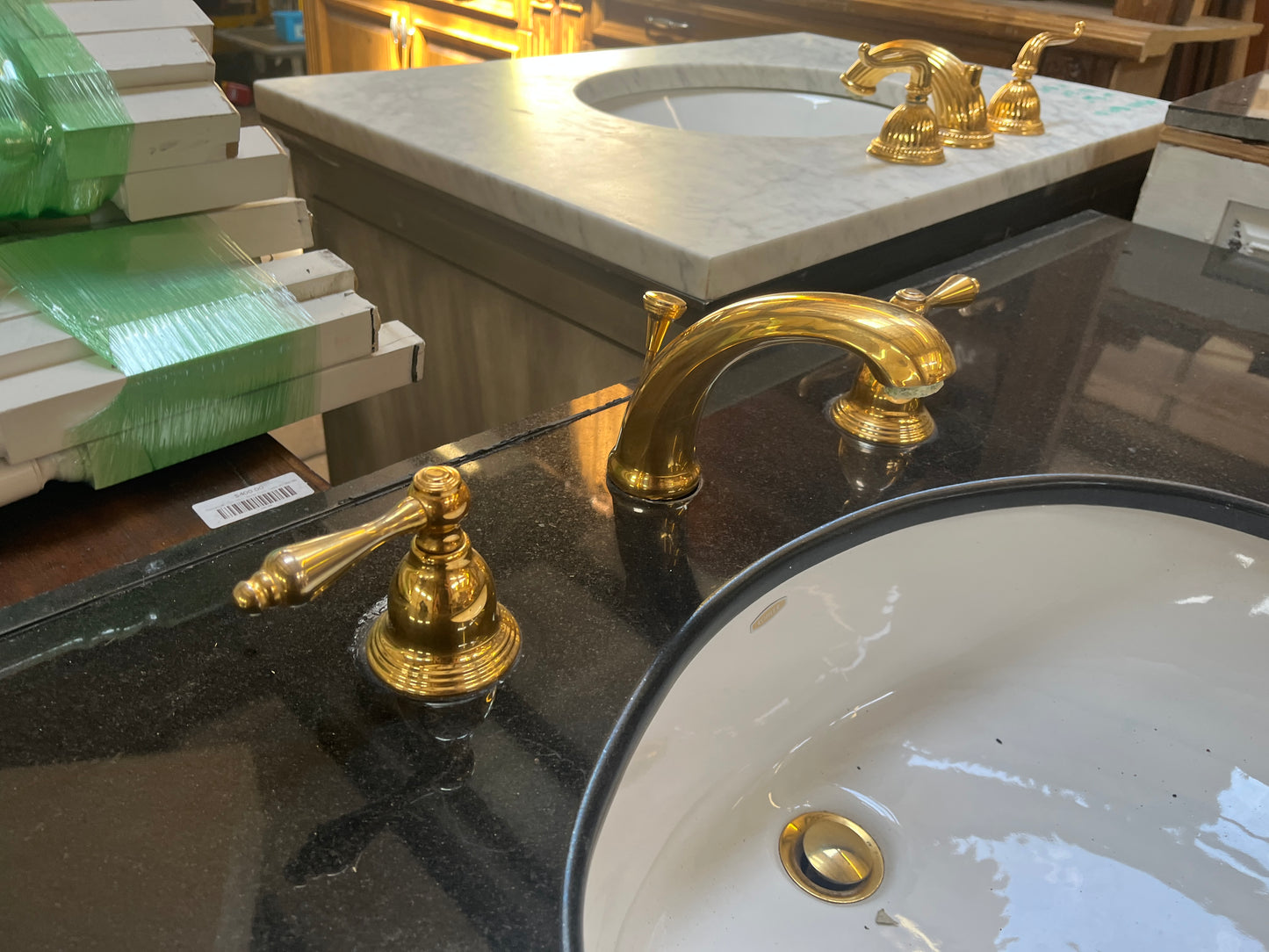58in Single Bathroom Vanity, White Painted Finish [#SNCC.609.03]