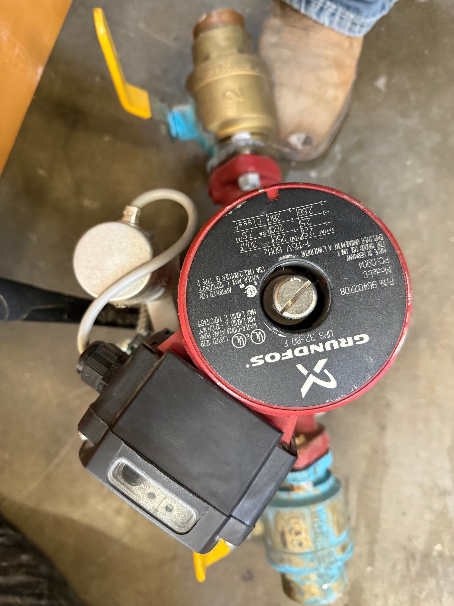 Grundfos UPS 32-80 F Circulation Pump Assembly [#ER413.02]