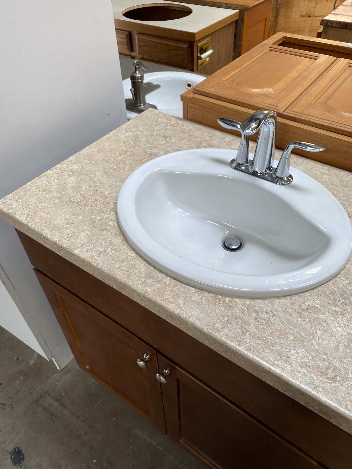 Bathroom Vanity with Sink, 34in