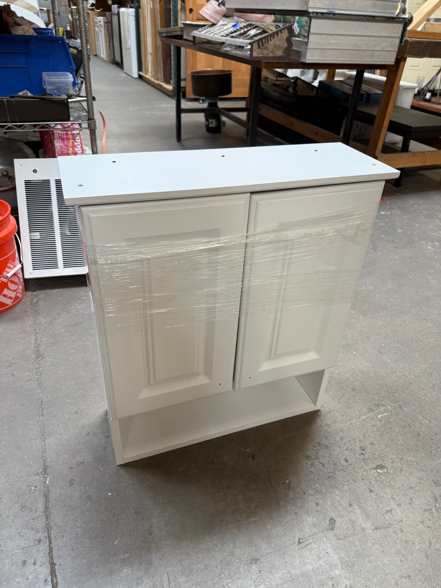 Over Toilet Cabinet, White Finish [#E414.01]