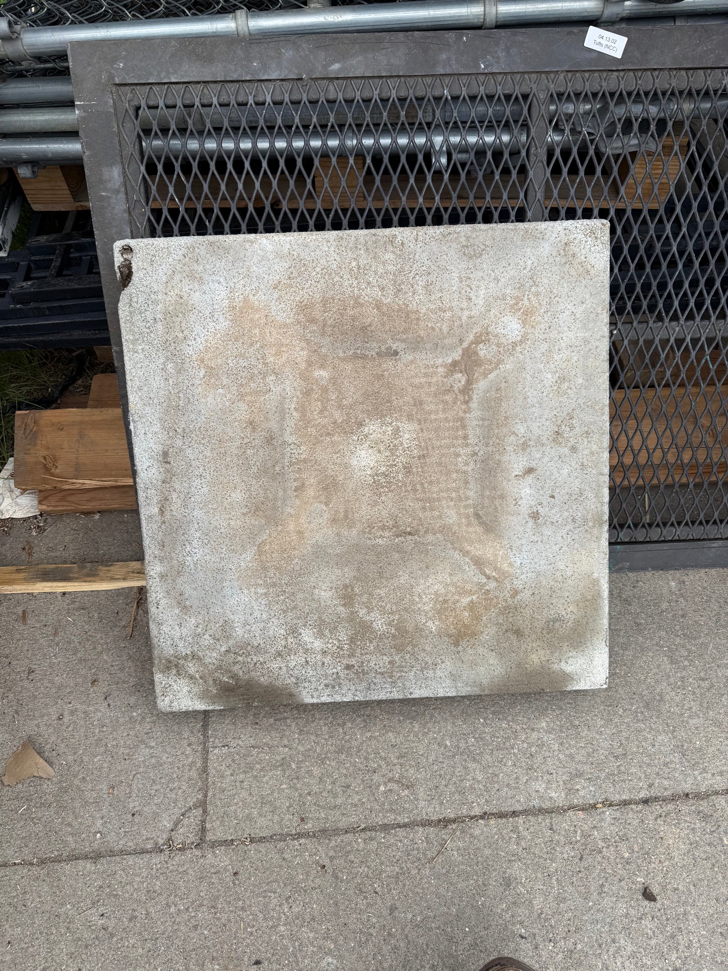 Concrete Equipment Pad, 26" x 26" [#E414.13]