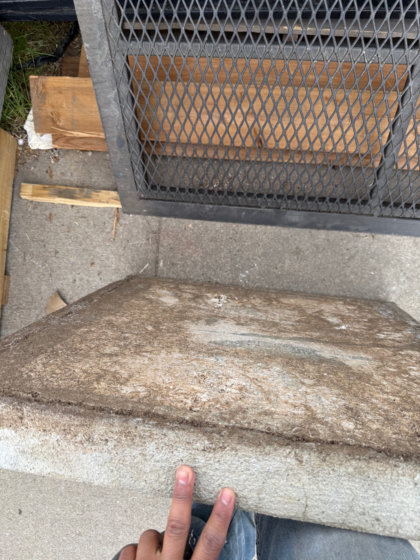 Concrete Equipment Pad, 26" x 26" [#E414.13]