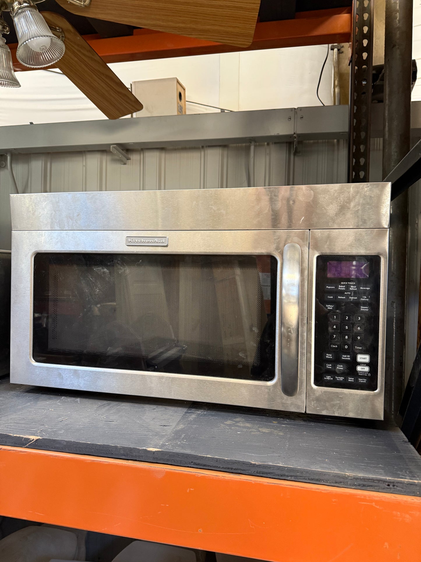KitchenAid Built-In Microwave, Stainless [#E416.03]