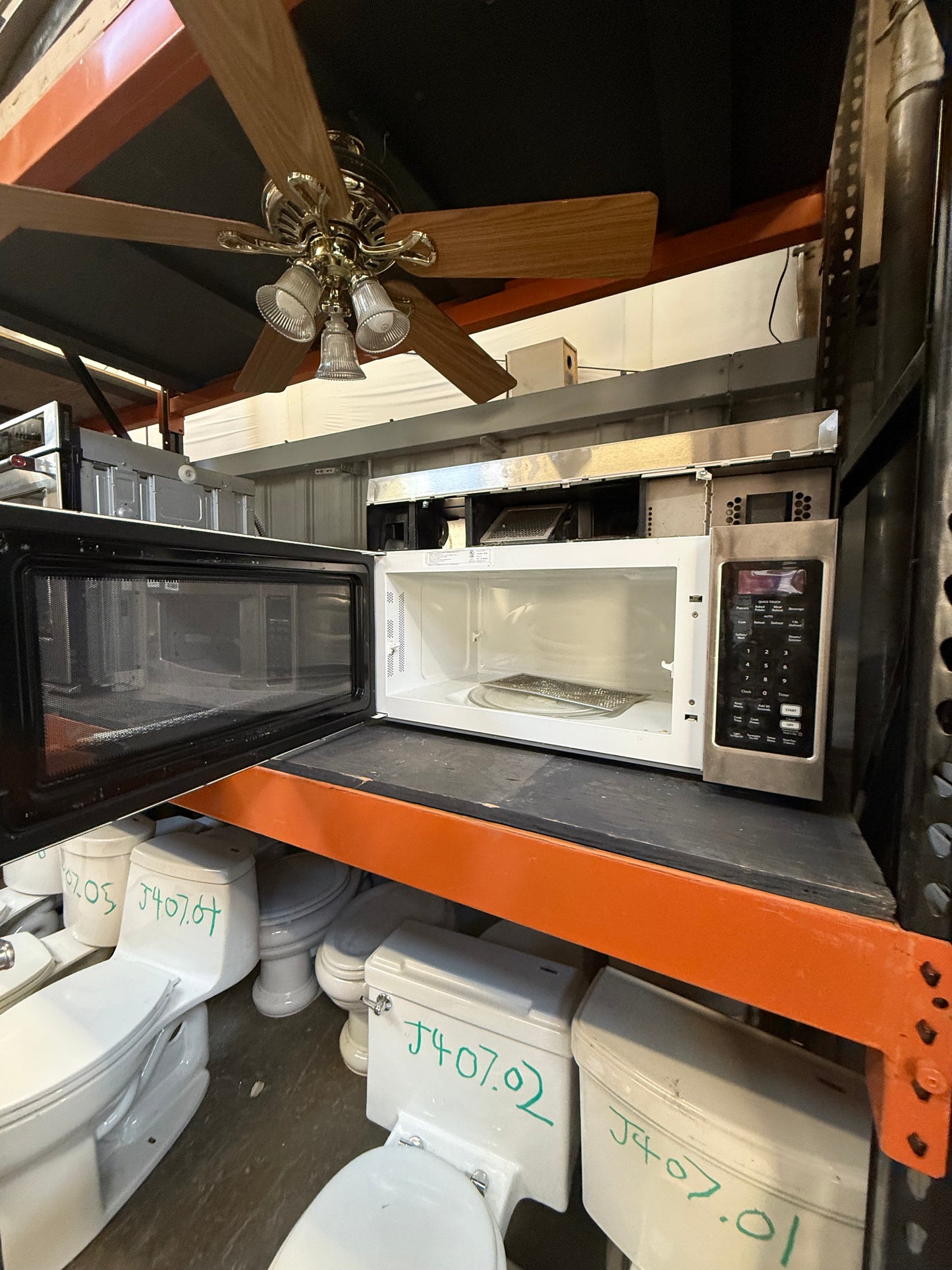 KitchenAid Built-In Microwave, Stainless [#E416.03]