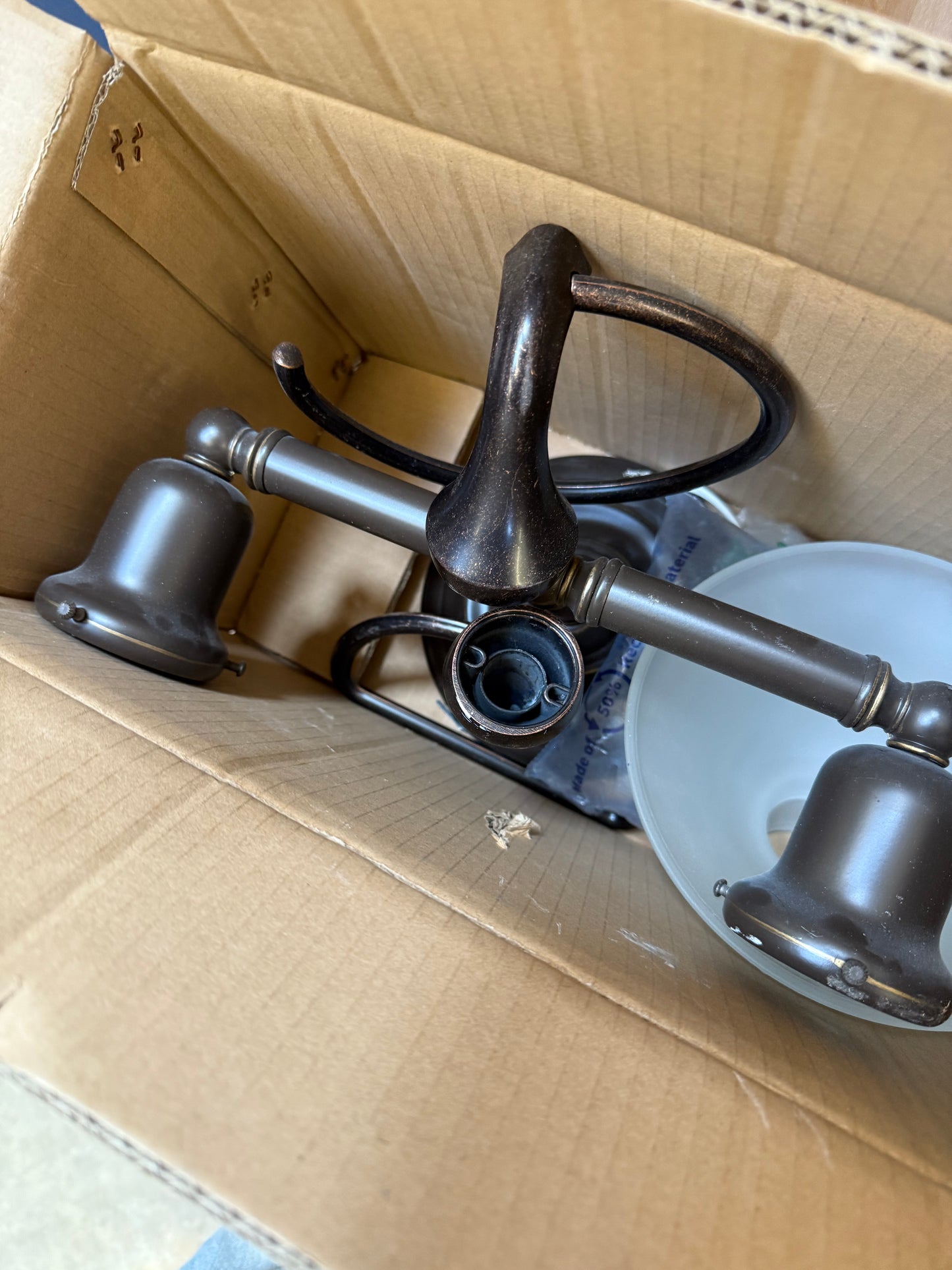 Matching Bathroom Hardware Set, Oil Rubbed Bronze [#E421.06]