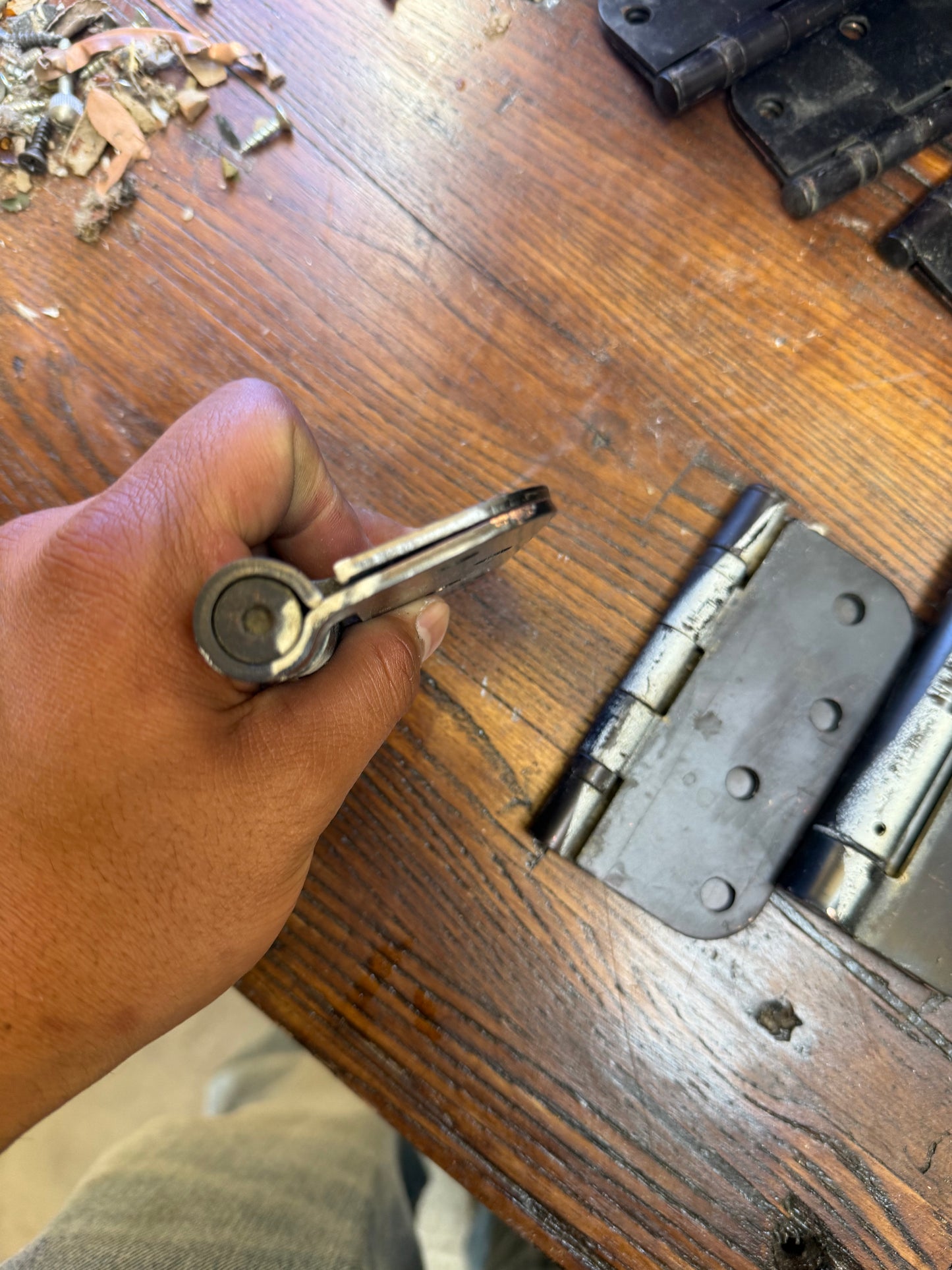 Black Self-Closing Hinges Set (3 Total) [#E421.13]