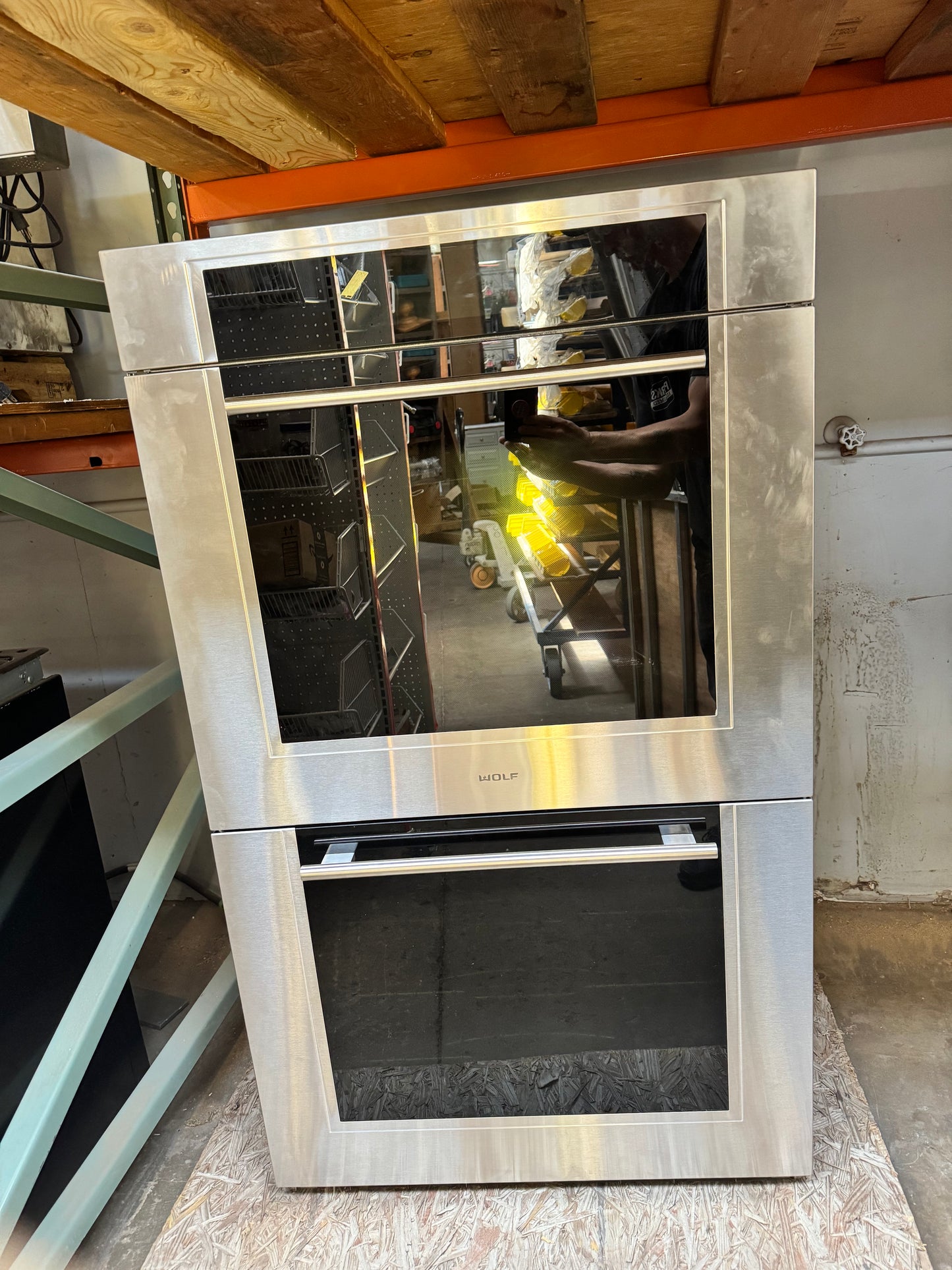 Wolf 30" Stainless Double Wall Oven [#N602.01]