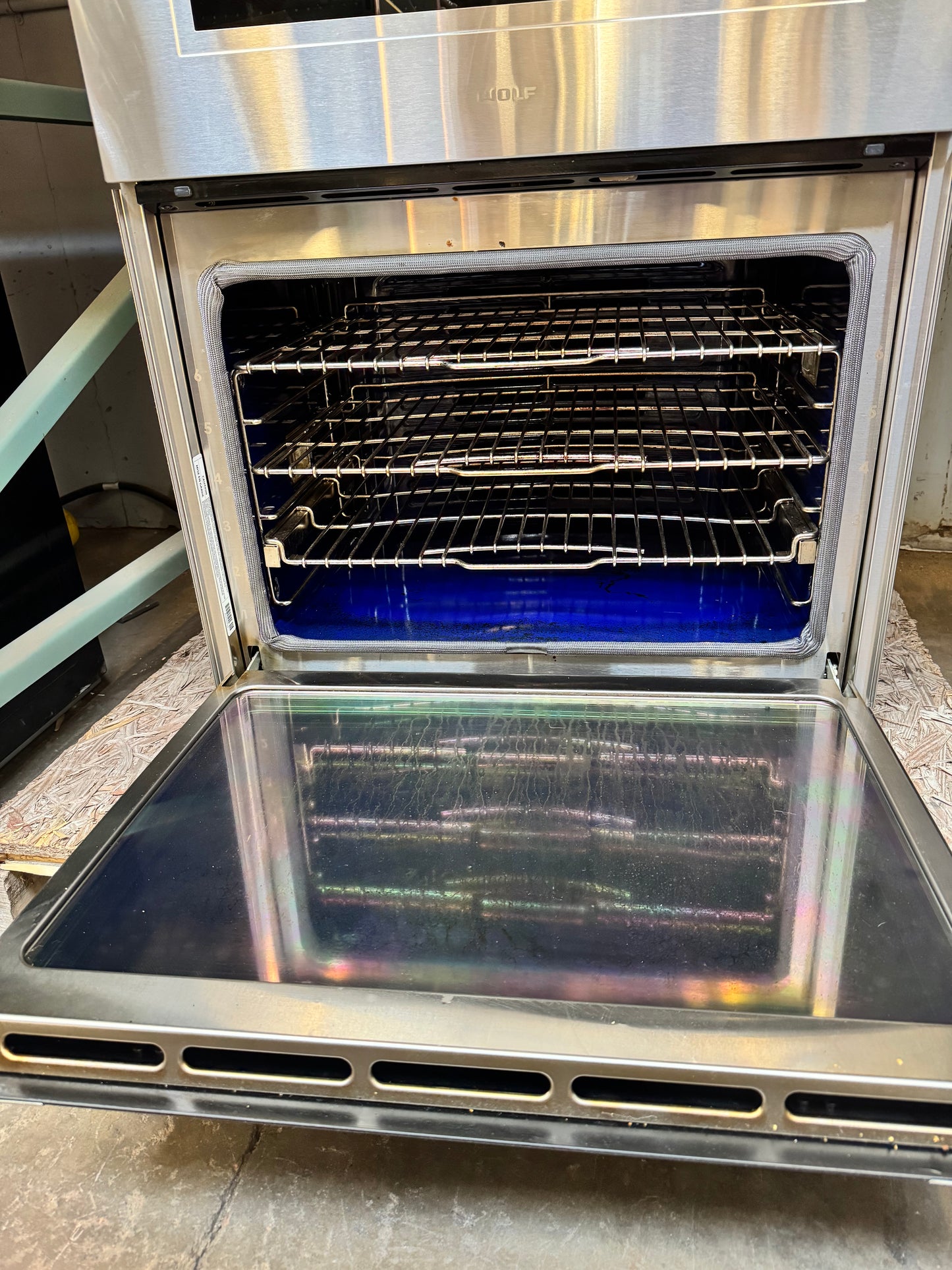 Wolf 30" Stainless Double Wall Oven [#N602.01]