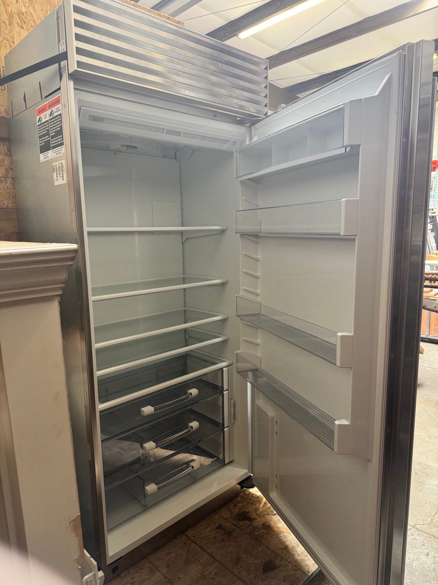 Sub-Zero 36" Built-In Fridge & Freezer Set [#N602.03]