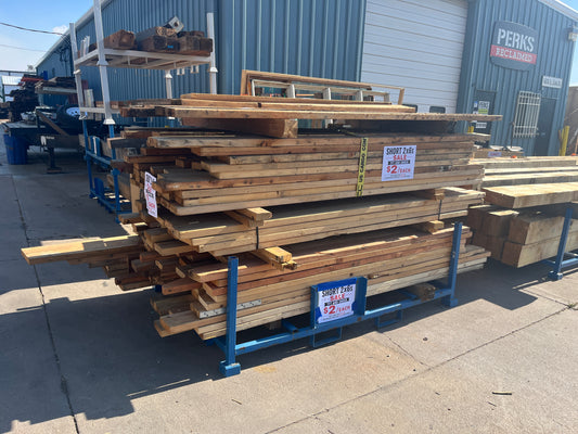 Short Reclaimed 2x6 Lumber, 7 ft and Under