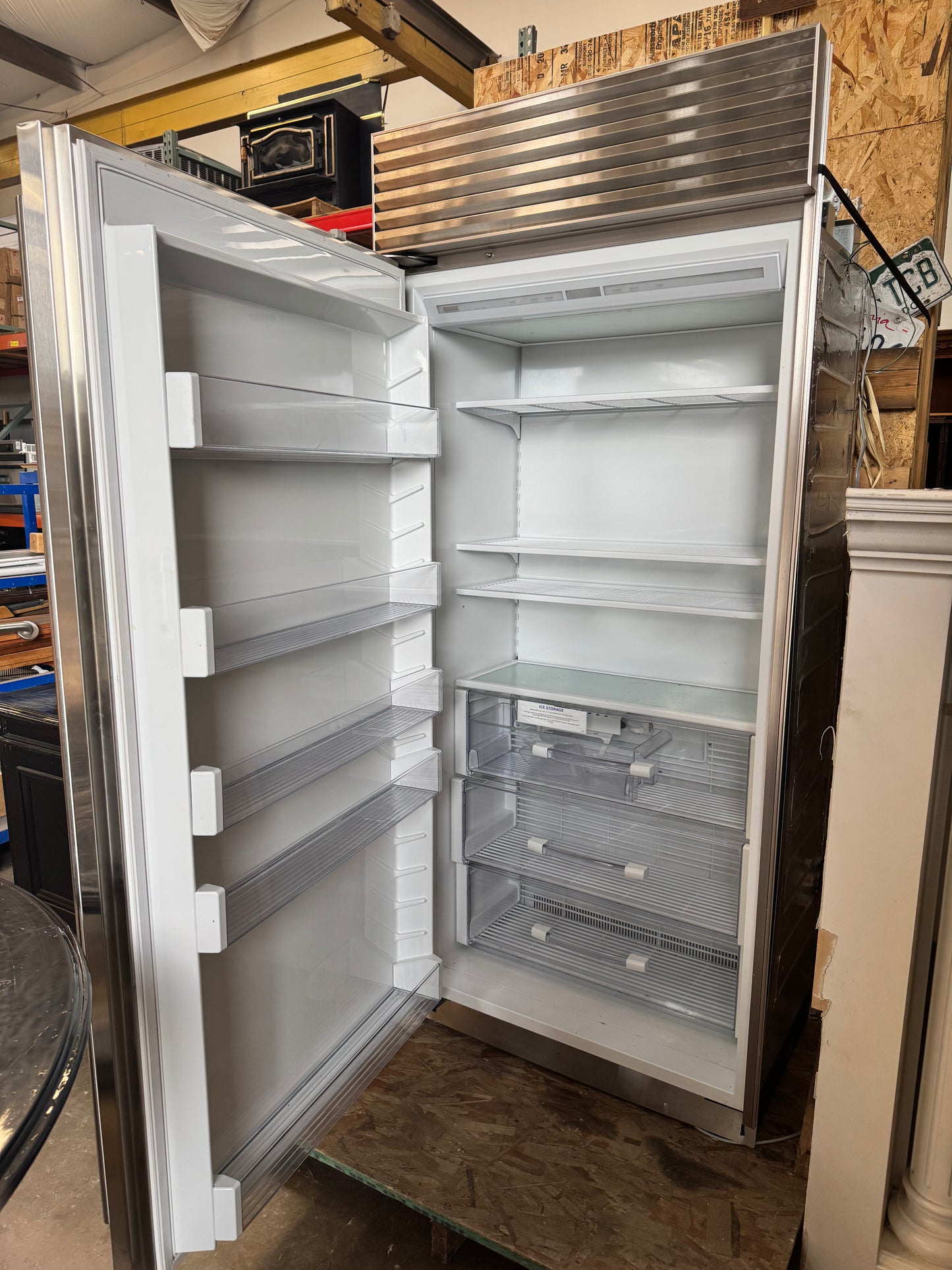 Sub-Zero 36" Built-In Fridge & Freezer Set [#N602.03]