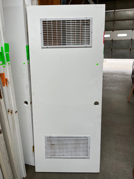 32x76 Hollow Core Interior Door with Dual Air Vents [809.04]