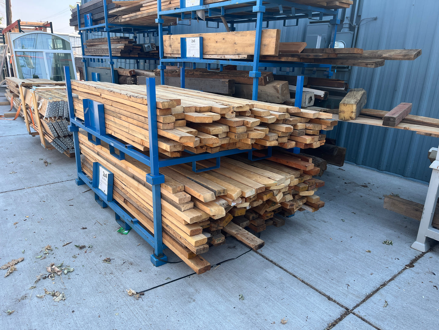 Short Reclaimed 2x4 Lumber, 7 ft and Under