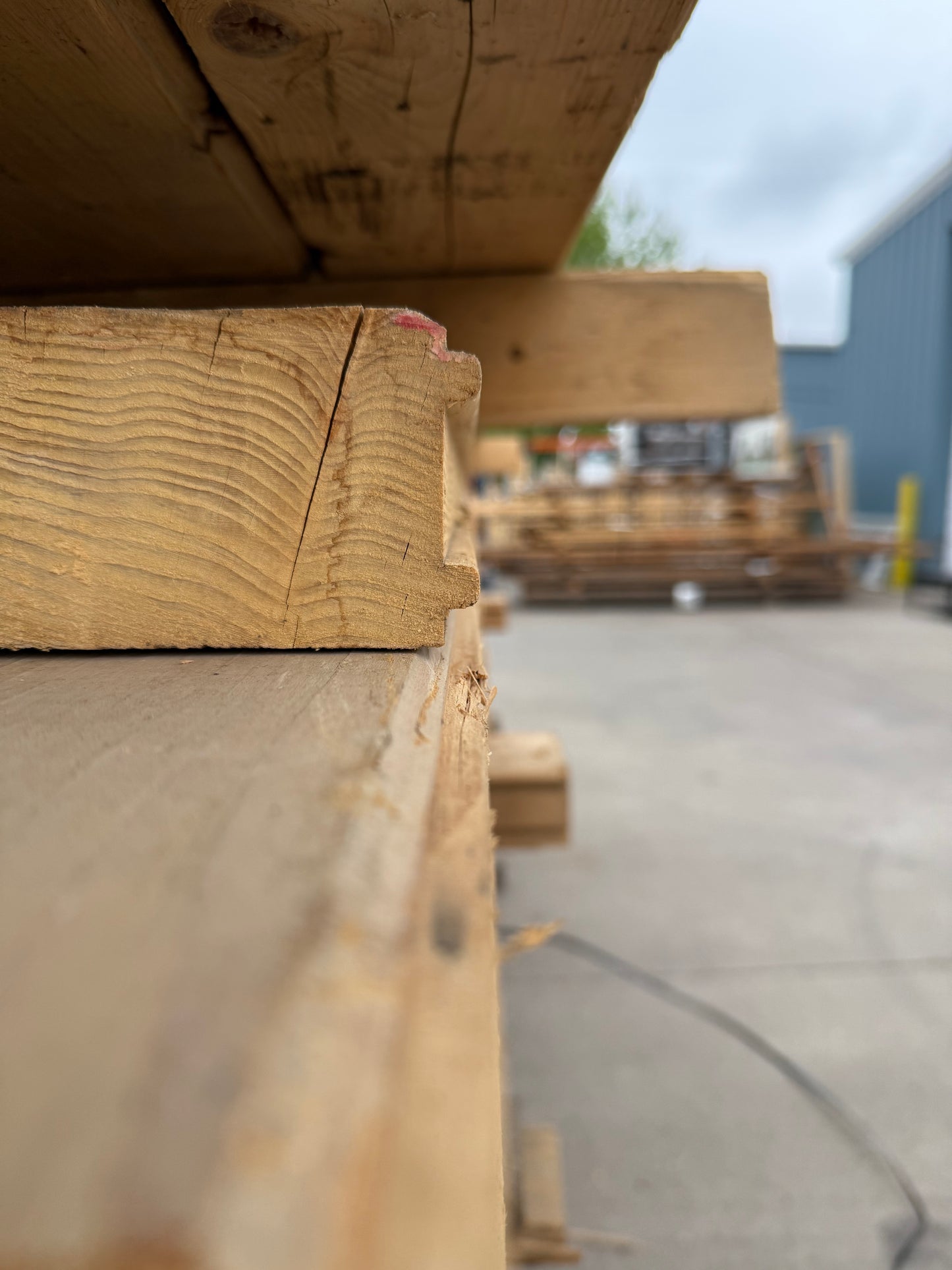 Reclaimed Roof Decking, 5in, 1100 sqft [#E430.01]