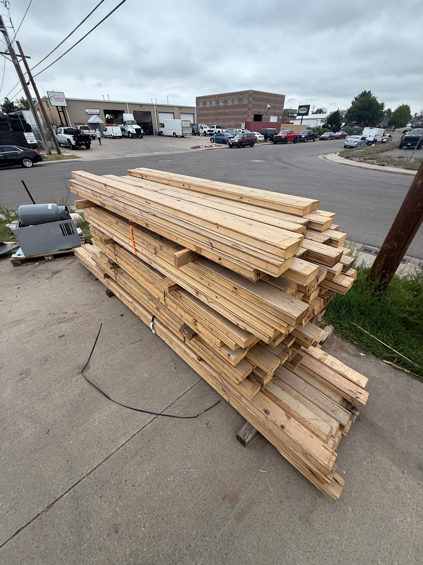 Reclaimed Roof Decking, 5in, 1100 sqft [#E430.01]