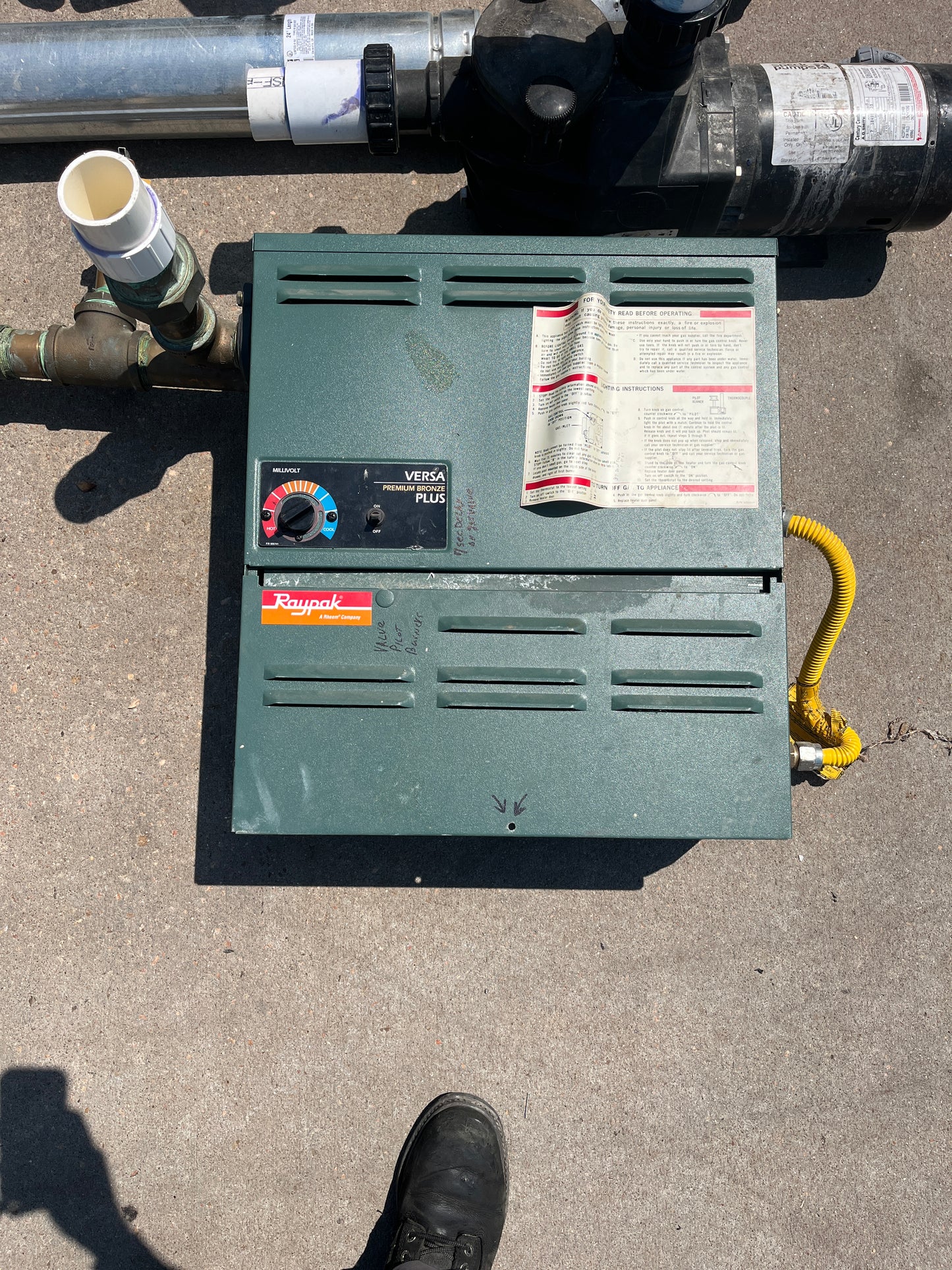 Pool Package, Complete Commercial Pool Spa Equipment Lot