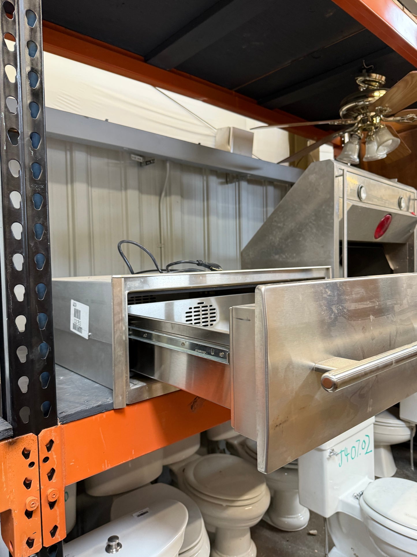 Wolf 30" Built-In Warming Drawer – Stainless Steel [#E505.03]