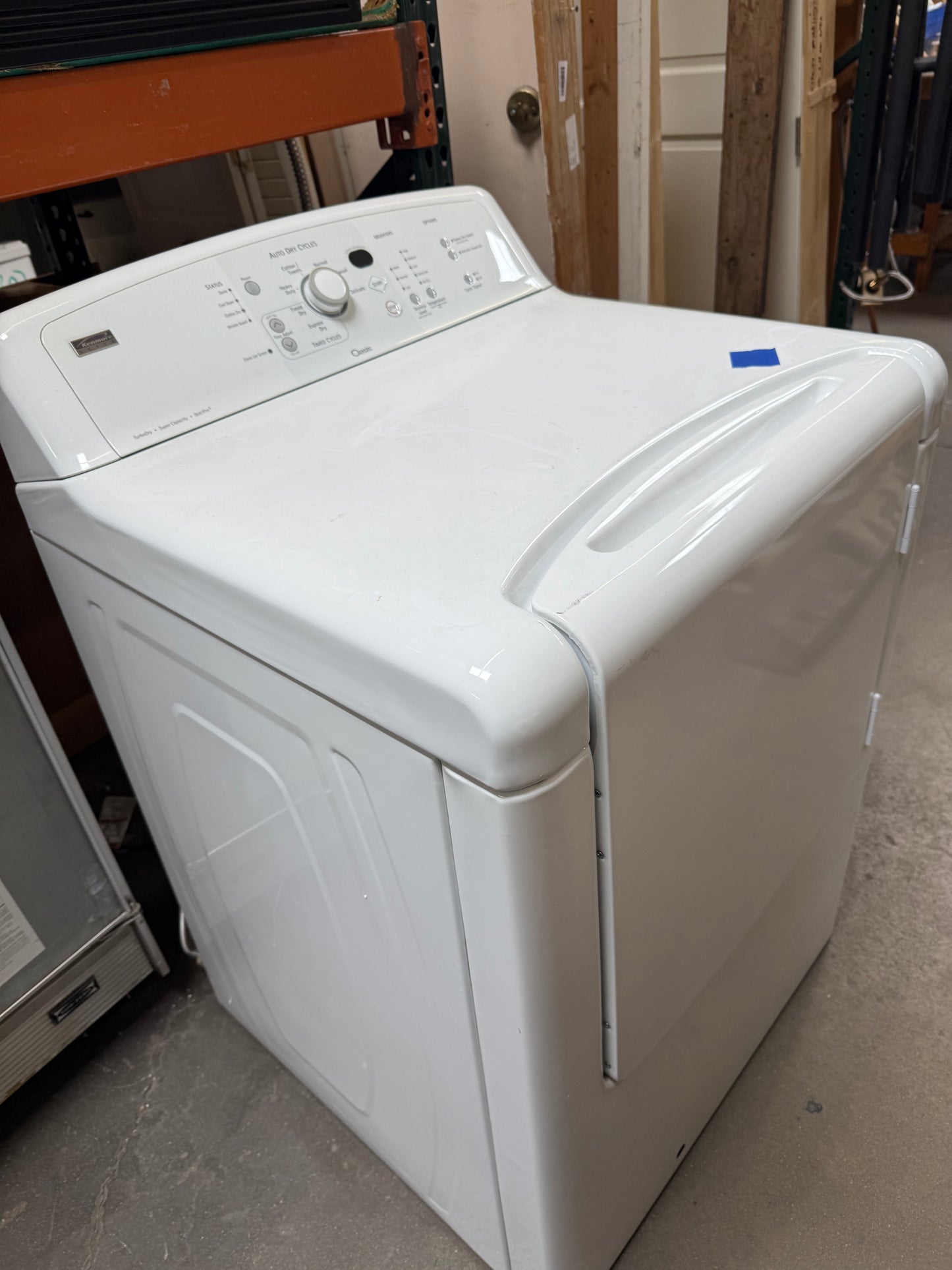 Kenmore Oasis Gas Dryer – White [#E505.05]