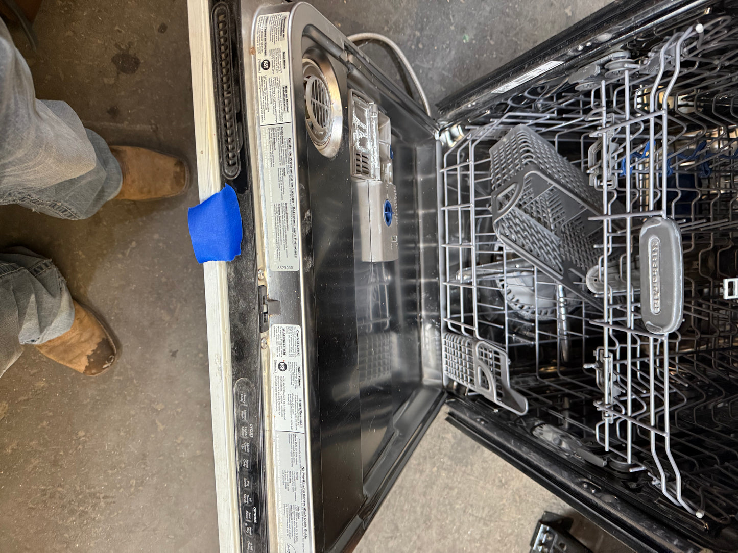 KitchenAid Panel-Ready Built-In Dishwasher [#E505.06]