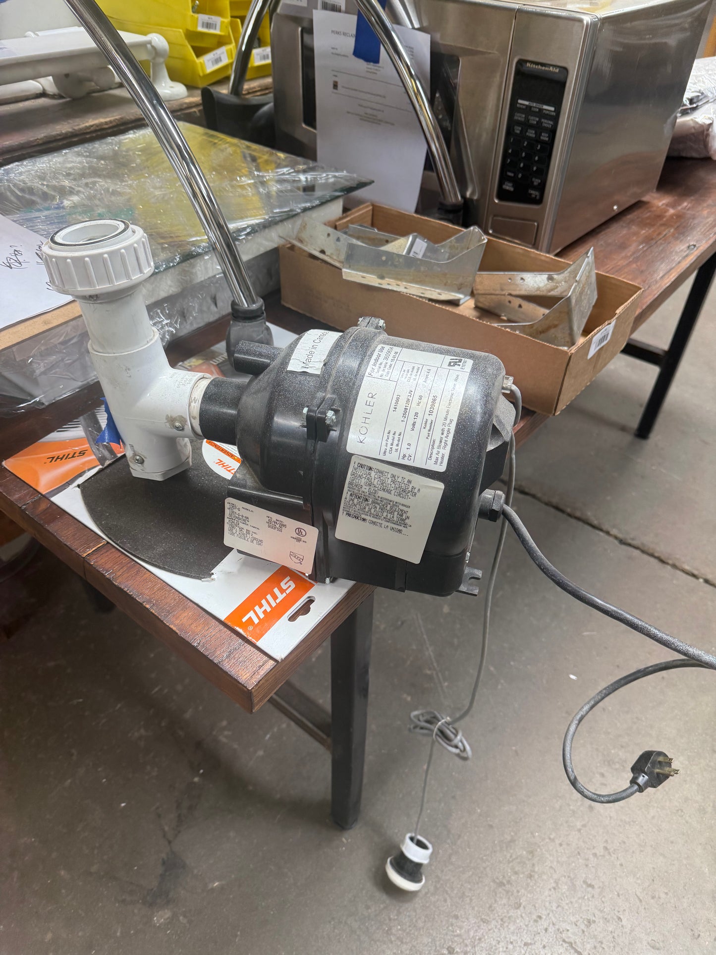 Kohler Devonshire Bath Air Blower Pump [#E506.06]