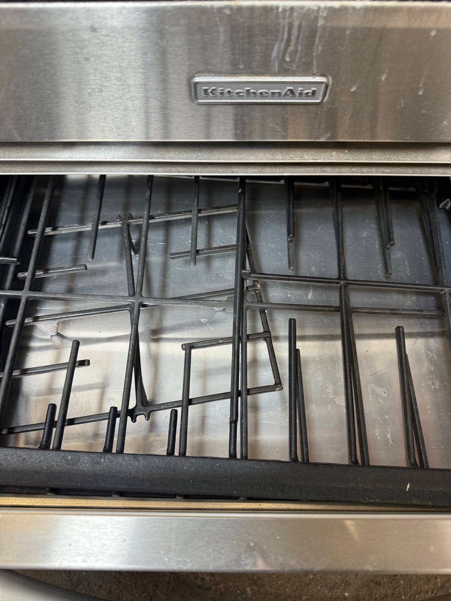 KitchenAid Gas Range w/ Warming Drawer [#E506.10]