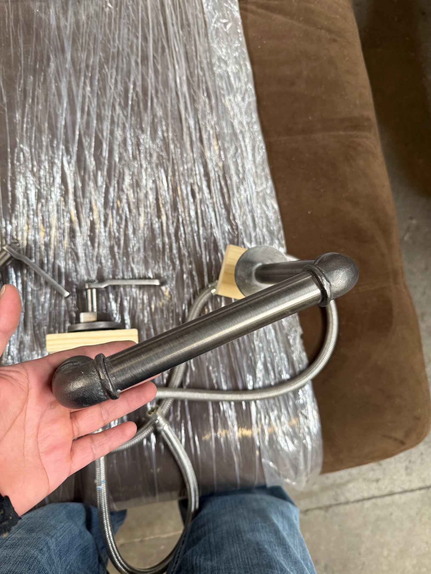 Industrial Style Hot/Cold Faucet Control Set [#E506.12]