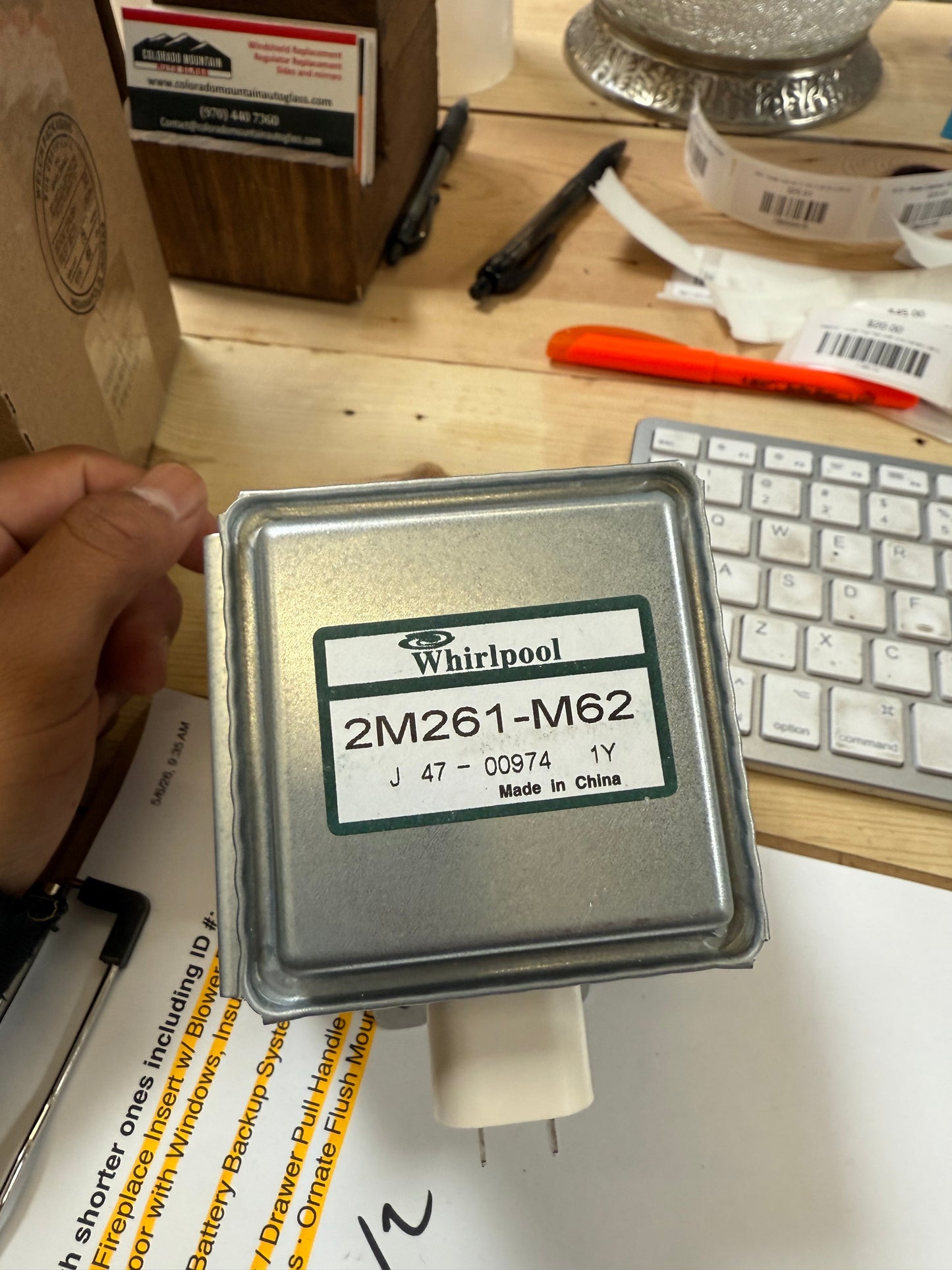 Whirlpool Microwave Magnetron W11346197 [#E506.17]