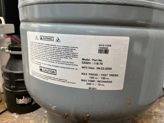 Amtrol SX-60V 32 Gallon Extrol Expansion Tank [#SNCC.716.99]