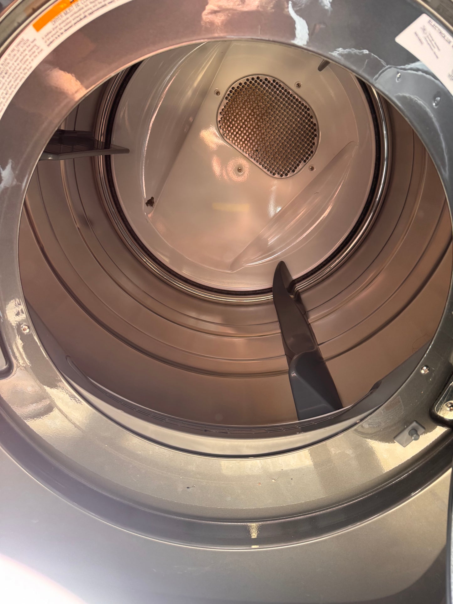 27in Electrolux Front Load Washer Dryer Set, Titanium