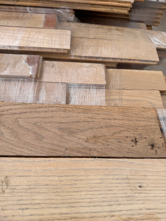 Oak Reclaimed Flooring, Variable Width, 400 sqft