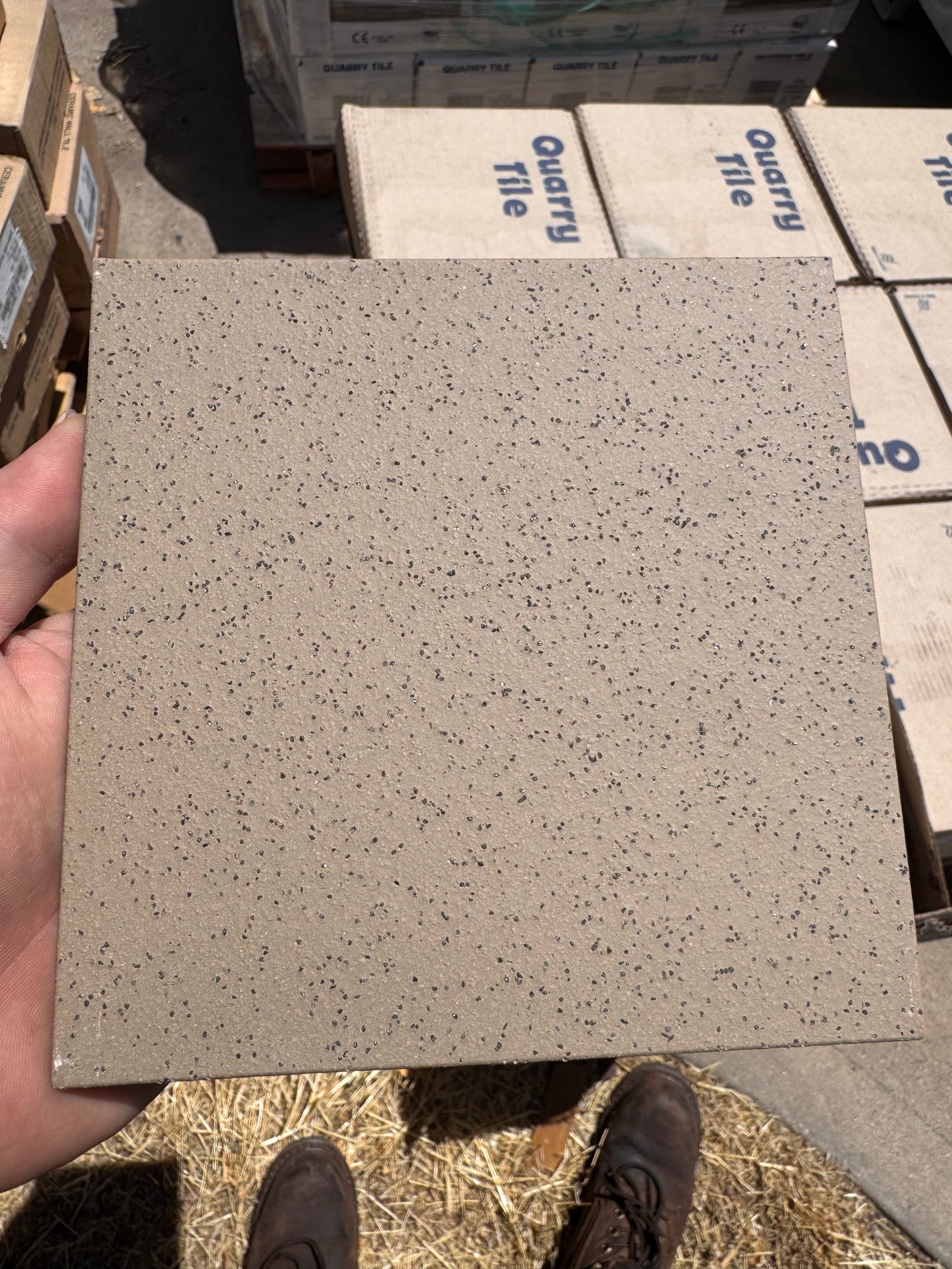 Dal-Tile Quarry Tile, 6x6in, Textured, 198 sqft