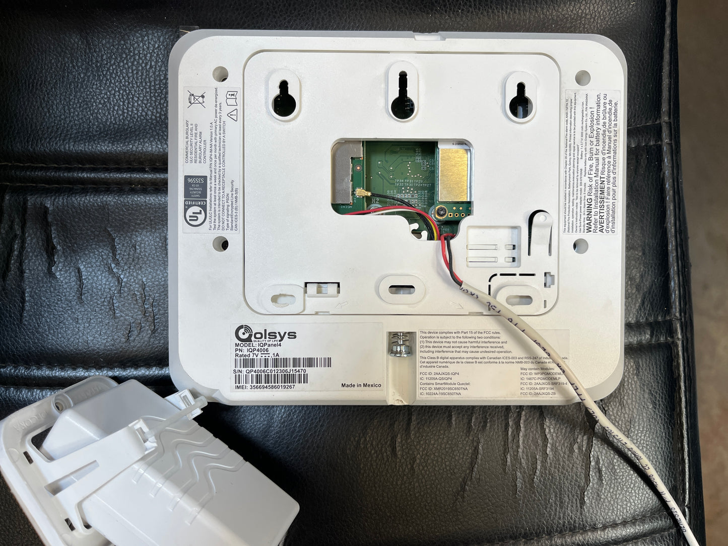 Qolsys IQPanel4 7in Touchscreen Security Control Panel