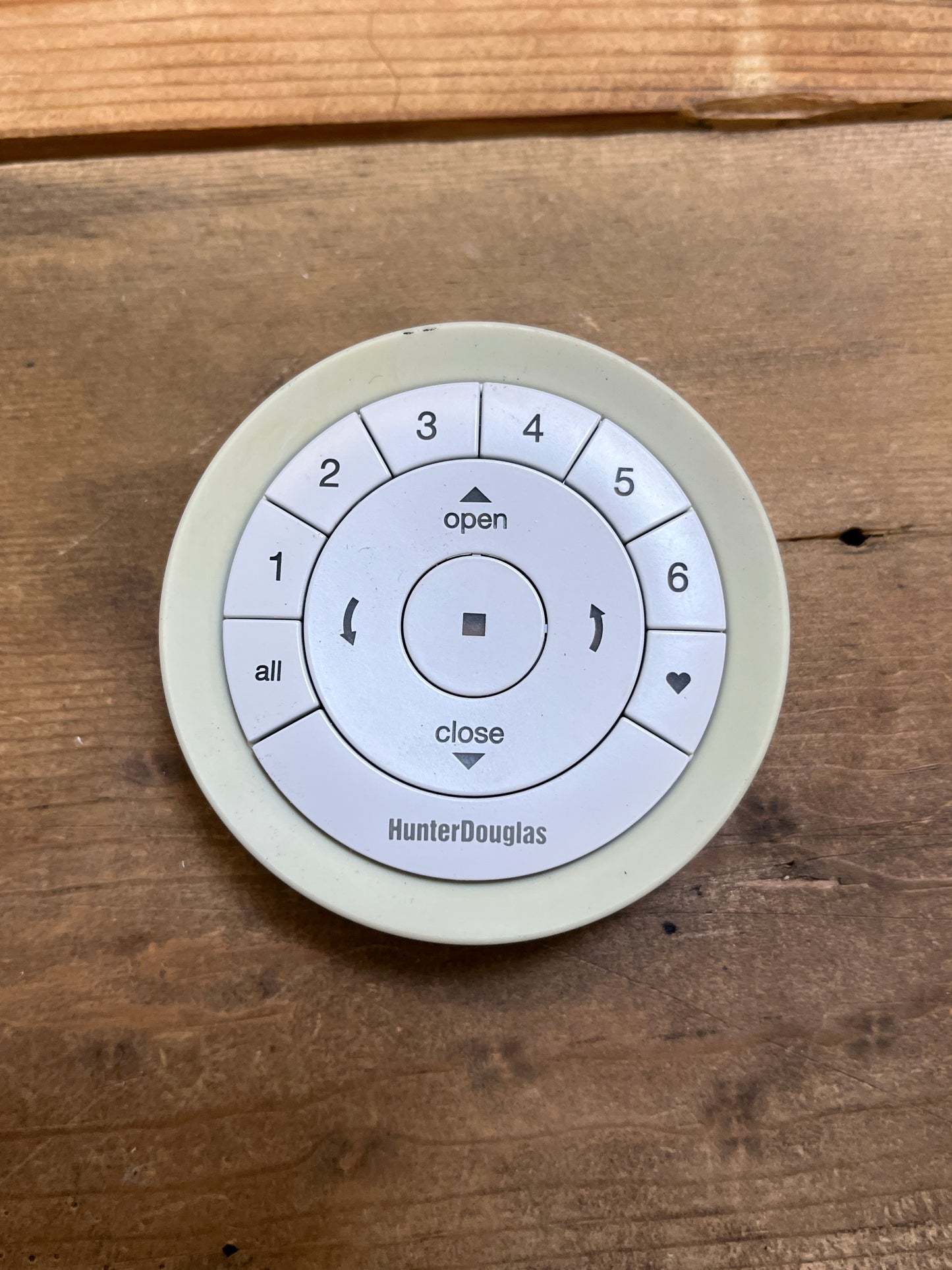 Hunter Douglas Model 1010512198 Wireless Remote Control
